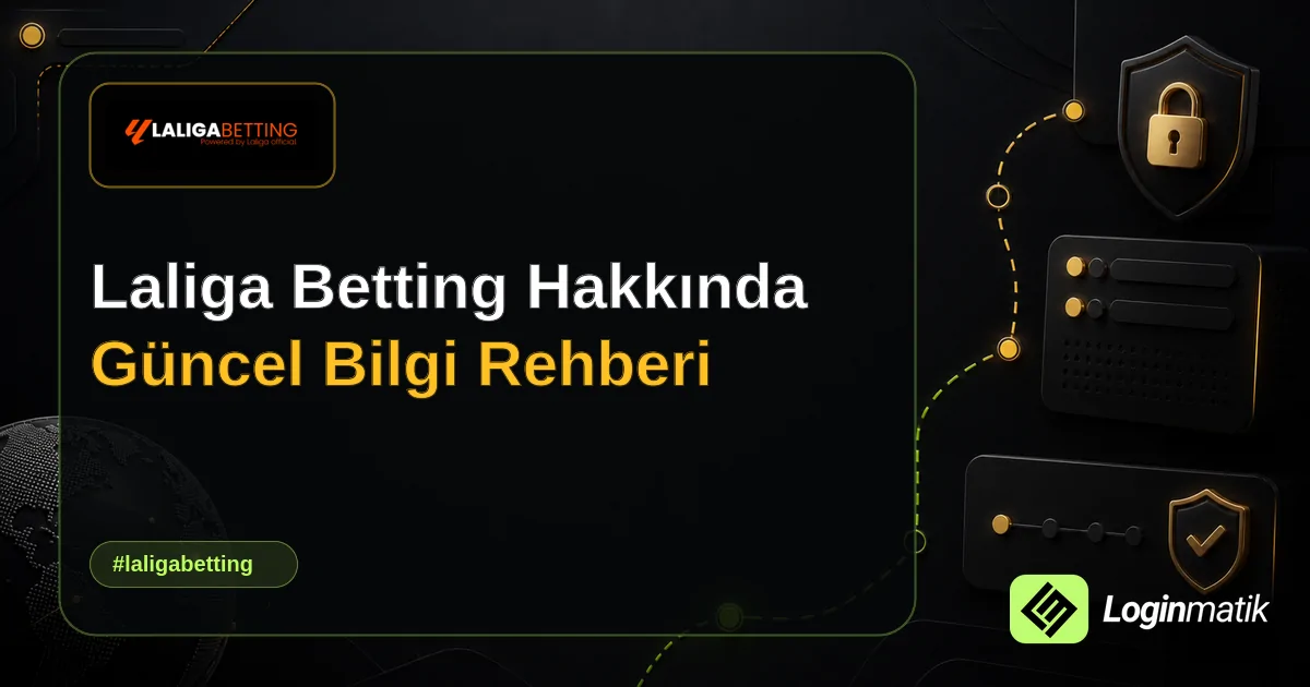 Laliga Betting Hakkında Güncel Bilgi Rehberi - Laliga Betting Loginmatik rehber görseli